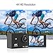 Sports Camera,4K 16MP Waterproof Action Camera with Sony Sensor, WiFi,2'' IPS Screen,170° Wide Angle, Disposable Underwater Sports Camera for Diving,Ski,Biking,Snorkeling,Mounting Accessories Kit