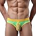 Binmer(TM)Sexy Mens Breathe Underwear Briefs Bulge Pouch Shorts Underpants (M, Green)