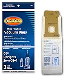 EnviroCare Replacement Micro Filtration Vacuum Bags for GE Uprights Style GE-1 3 Pack