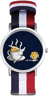Cookie Jacuzzi Freizeit Armband Uhren Geflochtene Uhr mit Skala