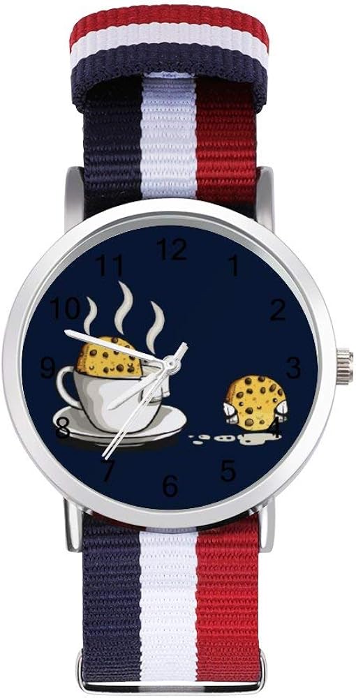 Cookie Jacuzzi Freizeit Armband Uhren Geflochtene Uhr mit Skala