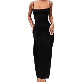 Long Bodycon Dress Maxi Bodycon Dress for Women Maxi Slip Long Fitted Dresses for Women Fitted