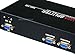 Monoprice 2-Way SVGA VGA Splitter Amplifier Multiplier 400 MHz - Black (No Logo)