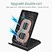 Wireless Charger,Fast Wireless Charger Charging Pad for Samsung Galaxy Note 8 S8 S8 Plus S7 S7 Edge Note 5 S6 Edge Plus, Standard Charge for Apple iPhone X/8/8 Plus (Black) (1)