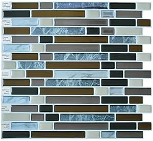 amazon backsplash bathroom self stick peel prime tiles kitchen sheets
