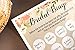 Best Paper Greetings Floral Bridal Shower Games - Bingo, 50 Sheet Rustic Wedding Game Cards, Party Supplies for Bachelorette Party and Wedding, 50 Vintage Cards Included, 5 x 7 Inches, Beige