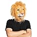CreepyParty Novelty Halloween Costume Party Animal Head Mask King Lion (Lion new)