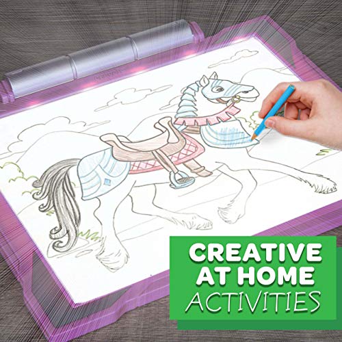 crayola light up tracing pad pink disney princess edition