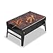 Galapagoz Portable Folding Stove Charcoal BBQ Barbecue Shish Kabob Grill Garden Party Picnic Burner Foldable Outdoor Camping Toolthumb 4