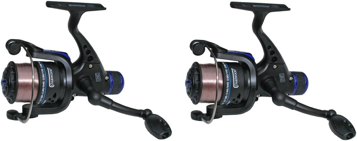 2 X OAKWOOD RD 30 REEL WITH 6LB LINE COARSE MATCH FLOAT FISHING REEL