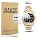 Diruite 3-Pack for Michael Kors Bradshaw Screen Protector, 2.5D 9H Hardness Tempered Glass Screen Protector for Michael Kors MKT5001 Smart Watch primary