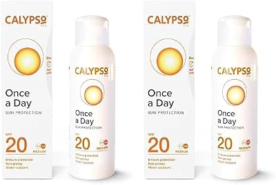 Calypso Calypso Once A Day Sun Protection Lotion SPF20 200 ml Pack of 2