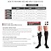 Truform Compression Socks, 30-40 mmHg, Men's Dress Socks, Knee High Over Calf Length, Navy, Large