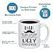 MyCozyCups Mom Nutritional Facts Coffee Mug - Funny New Gag 11oz Novelty Gift from Daughter, Son, Husband for Birthday, Christmas, Anniversary, Valentine's Day - Awesome Mommy Cup