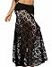 Women’s Lace Kimono Sexy Sheer Crochet Bathing Suit Cover Ups for Swimwear Black