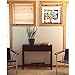 RIVER OF GOODS Tree 18 Inch High Stained Glass Suncatcher Window Panel, Brown, Blue, Clear, Amber