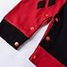 A&J DESIGN Baby Girls' Harley Quinn Long Sleeve Romper 9-12 Months