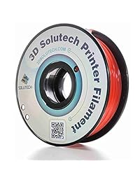 3d solutech Ver A Través Rojo filamento PETG Impresora 3d (1,75 mm 2,2 lbs (1.0kg) 100  EE. UU.