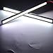 YINTATECH 4PCS Waterproof Car COB LED Light Strips High Power 12V 6W 6000K Slim Daytime Running DRL Fog Light Driving Lamp (White)
