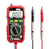 Dr.meter Classic Digital Multimeter 2000 Counts Electronic Amp Volt Ohm Meter Diode and Continuity Test for Home Use Hand Tools with Backlit LCD Display, MS8232
