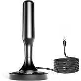 HIDB TV Antenna for Smart TV Indoor, Digital TV Antenna for Local Channels | OTA Digital HD Signal Antenna with Magnetic Base