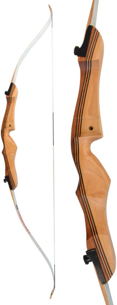 Ameyxgs Bogenschiessen 68 Takedown Recurve Bogen Holzerner Langbogen 16 38 Lbs Outdoor Jagdbogen Zum Adult Target Practice Und Sport Spiel Schiessen Amazon De Sport Freizeit