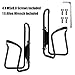 Water Bottle Cages, Vera Bright Bicycle Bike Lightweight Alloy Water Bottle Holder Cages Brackets (2 Pack)