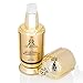 24K Eye Cream for Dark Circles & Wrinkles - Premium Anti Aging Formula with Hyaluronic Acid to Treat Fine Lines, Puffines & Bags, Infused with 24K Gold, Vitamin A, C, E, Green Tea, Aloe Vera & Jojoba