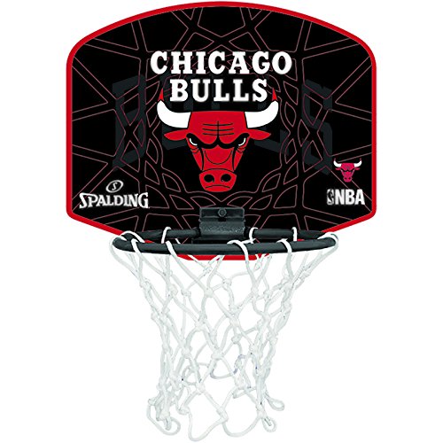 Spalding Tablero de baloncesto pequeño diseño de Chicago Bulls