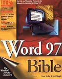 Word 97 Bible by Brent Heslop, David Angell