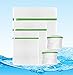 Moscany Set of 5 Mesh Laundry Bags for Underwear, Bra and Lingerie - 2 Bra Bags and 3 Wash Bags ( green )