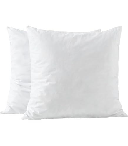 FIL PILLOW ホワイト 枕 Amazon.com: Fairfield Poly-Fil Premier Accent/Travel Pillow Insert