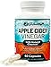 100% Pure Apple Cider Vinegar Capsules with Mother - ACV Pills for Weight Loss, Detox, Keto Diet, Digestion - Natural Raw AppleCider for Women & Men, Appetite Suppressant Fat Burner, 60 Tablets