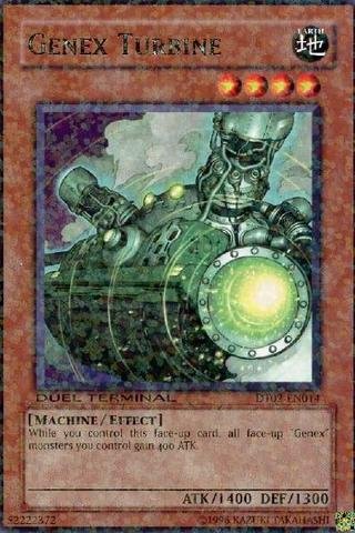 Yu-Gi-Oh! - Genex Turbine (DT02-EN014) - Duel Terminal 2 - 1st Edition - Rare