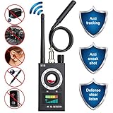 Anti Spy Camera Detector, RF Signal Bug Detector, JONYJ Wireless Signal Pinhole Laser Lens GSM Detector Ultra-high Sensitivity Full-Range Tracker Finder