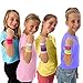 GirlZone Colourful No Crease Hair Bands for Girls, Hair Accessories for Girls, Great Party Bag Stuffer, Gifts for Girls