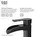 VIGO Paloma 7'' H Single Handle Single-Hole Bathroom Faucet in Matte Black-VG01041MB