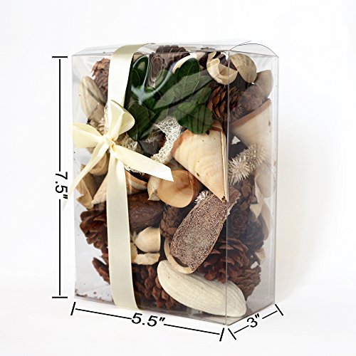 image for Qingbei Rina Gifts,Clean White Rose Unscented Potpourri Bag,including 