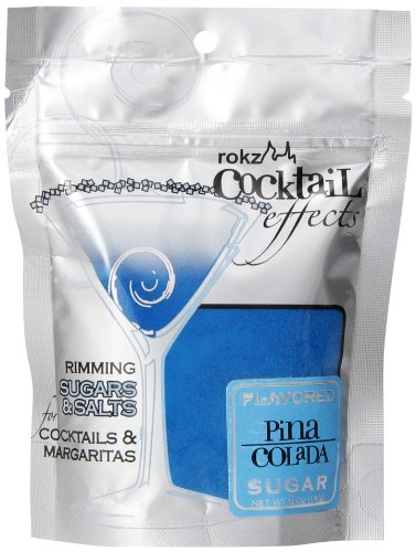 Rokz Design Group Cocktail Sugar, Pina Colada, 5 Ounce