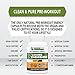 Pre Workout Pills, Energy Supplement, Helps Sustain Focus, Works with a Nitric Oxide Booster, All Natural Weight Loss Pills, Helps Fight Fatigue & Increase Muscular Endurance (Veggie Capsules)