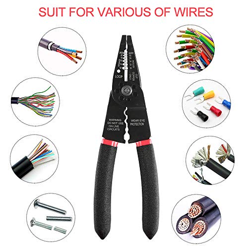 Solsop Multi-Tool Wire Stripper, Professional Wire Stripping Tool/Wire Cutter