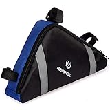 TRADERPLUS Bicycle Triangle Frame Bag, Bike Strap-On Storage Pouch