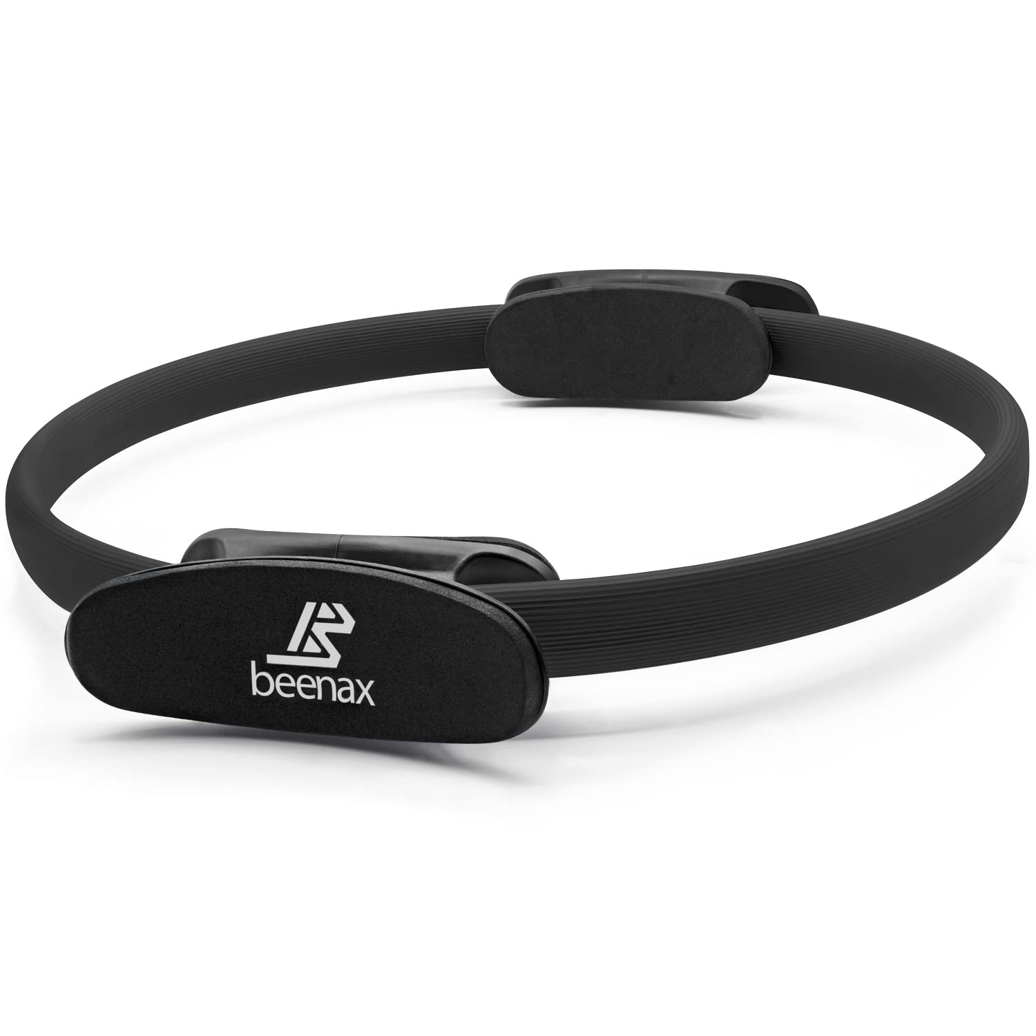 Beenax Pilates Ring - Double Handle Exercise Circle, Fitness Magic Circle - Perfect for Yoga, Core Training, Physical Therapy and Toning Thighs, Abs and Legs (Strong & Resistant)