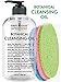 Deep Cleansing Oil - 100% Pure & Natural, 9 fl oz with Sponges - Botanical Facial Cleanser, Eye Makeup Remover, Stretch Mark oil & Massage Oil