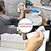 TALVANIA Cotton Washcloths - 13” X 13” 100% Pure Ring Spun Cotton Towels 600 GSM Soft and Absorbent, Long Lasting, Pack of 12 Face Wash Towel (White)