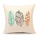 Sambosk Inspirational Quote Throw Pillow Case Cushion Cover Decorative Cotton Linen 18