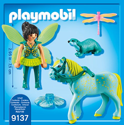 PLAYMOBIL 9137 - Wasserfee mit Pferd Aquarius – Bild 3