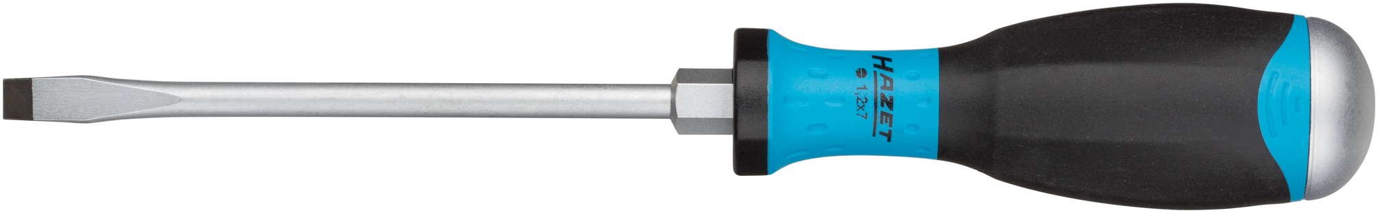 Hazet 810U-45 Screwdriver Spanner Size: 0.8 x 4.5 mm Matt Chrome-Plated Blade Burnished Tip