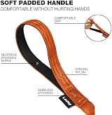 Loutep Training Lead for Dogs 3m 5m 10m 15m 20m 25m 30m Nylon Leash view 2
