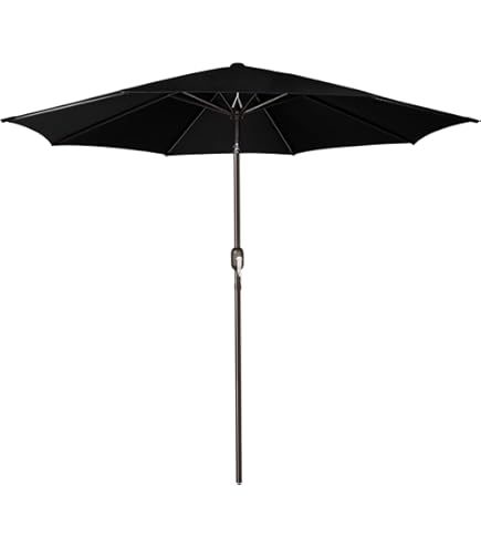 11 patio umbrella sunbrella 11ft Square Luxury Market Sunbrella Patio Umbrella | Solar Powered LED Ribs